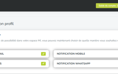 Comment configurer les informations du compte utilisateur ?
